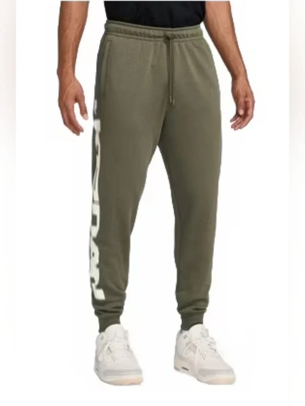 Jordan MVP Men's Fleece Pants Joggers ~ Olive Green FV7229-222 | Men's: XL *NWT